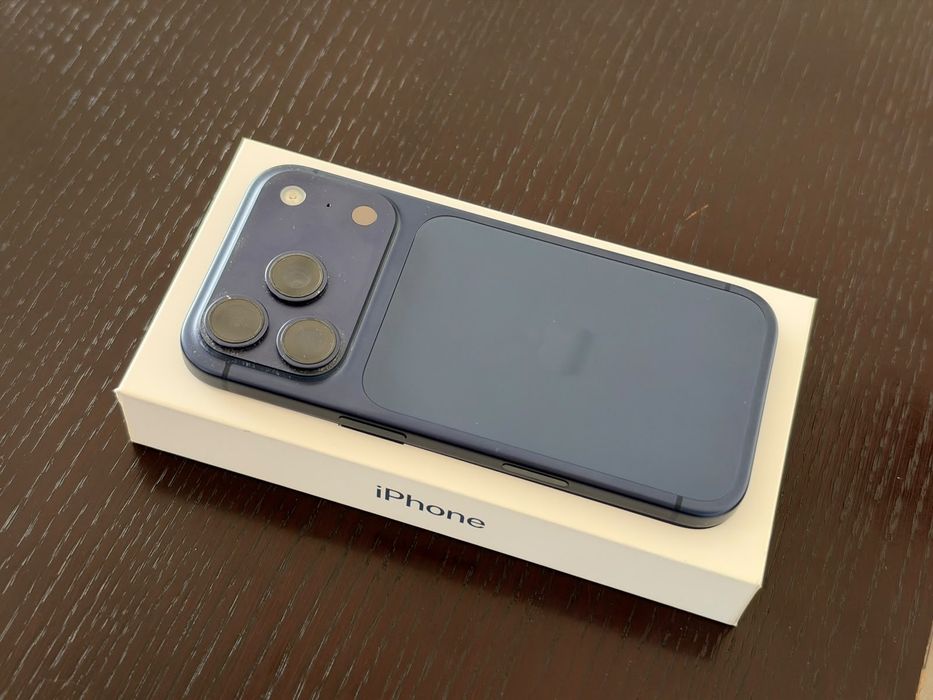 Apple iPhone 17 Pro 1TB Azul – Caixa – Impecável