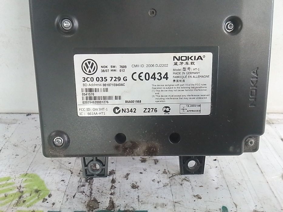 Modulo Antena Do Bluetooth Volkswagen Golf V (1K1)