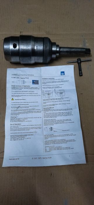 Cabeça de Roscar BILZ DSPL20 MK4 para Machos M8-M20