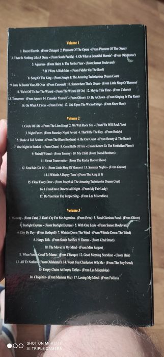 6 СD Box set "Best of the Musicals"