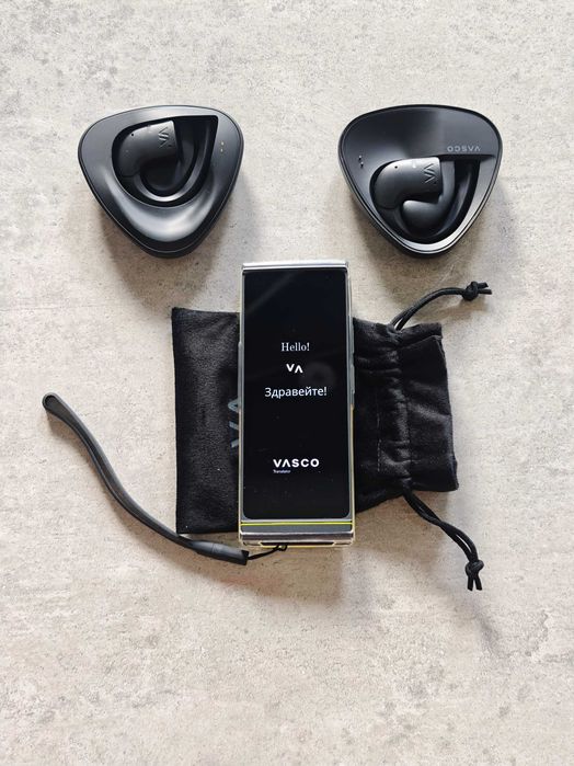 Vasco Translator V4 Black Onyx + E1