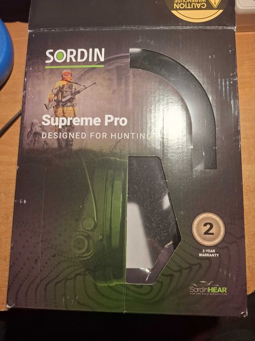 słuchawki aktywne Sordin Pro gel