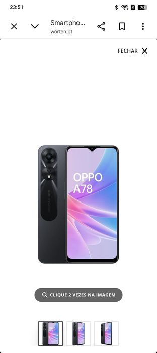 Vendo ou troco OPPO a78