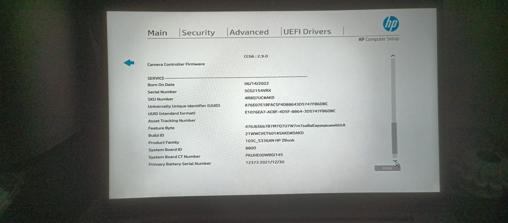 HP zbook firefly 14 g8