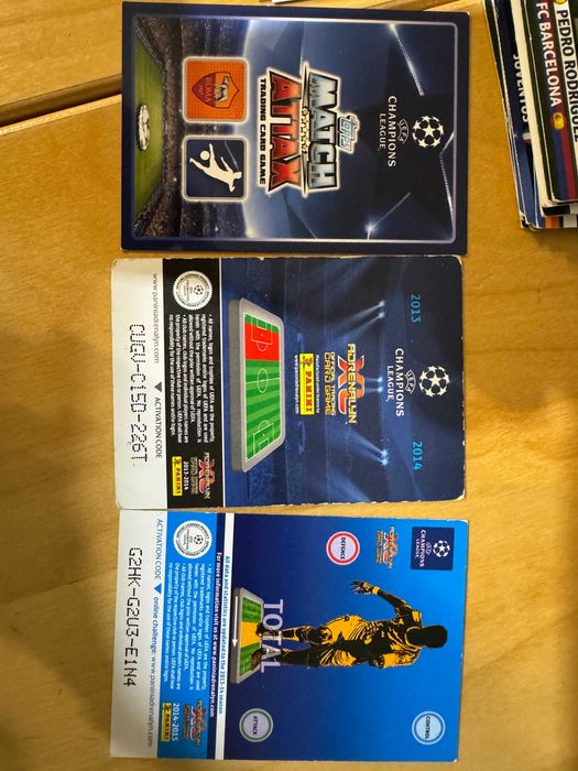 Kolekcja kart piłkarskich UEFA Champions League 2013-14