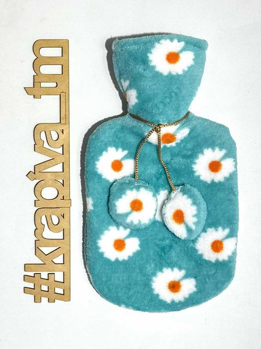 Грілка водна тип А гумова у чохлі, грелка водная резиновая в чехле