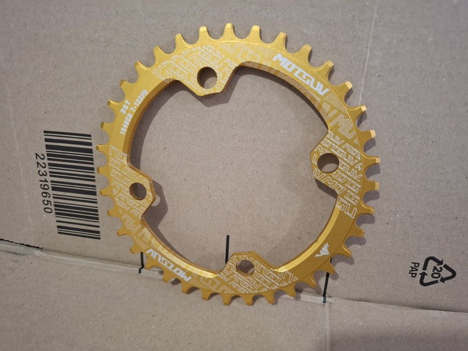 ВЕЛОсипедная звезда неспадайка Narrow Wide 36; 38; 42; 46Т; BCD: 104мм