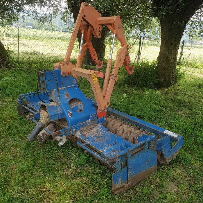 rabe werk 2,5m  brona aktywna wirowa agregat siewny