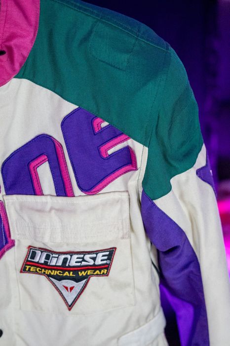 Casaco colete Dainese vintage mota