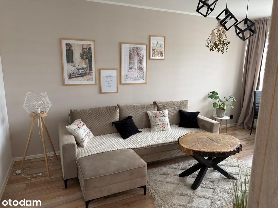 Słoneczne, nowoczesne 2-pokojowe mieszkanie 42 m²