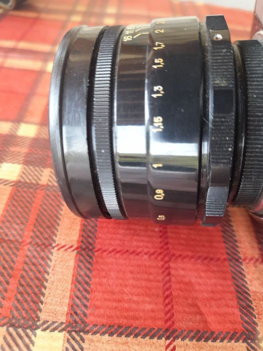 Zenit-E + Helios-44 2/58 — плівковий фотоапарат СРСР