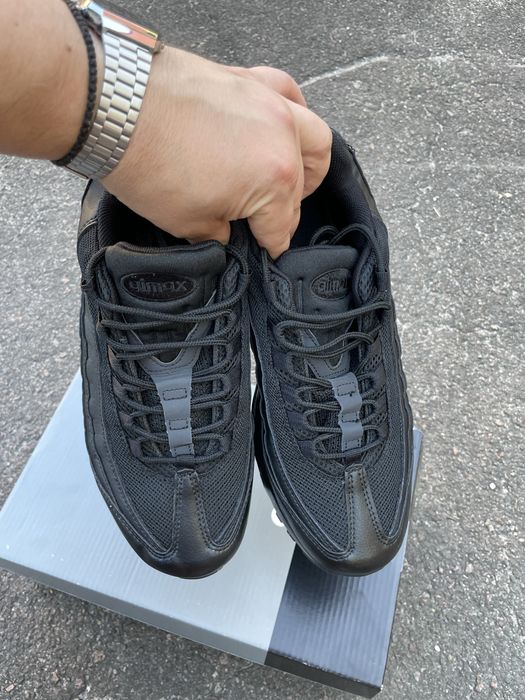 Кросівки чоловічі кроссовки Nike Air Max 95 Black