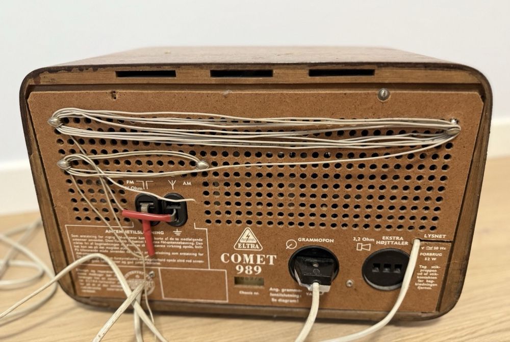 Eltra comet 989 radio lampowe