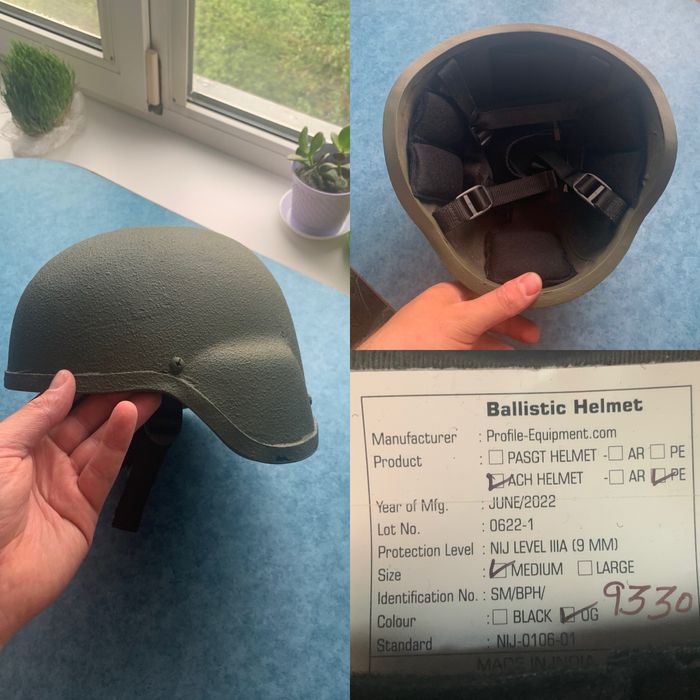 Шолом з вухами 3а