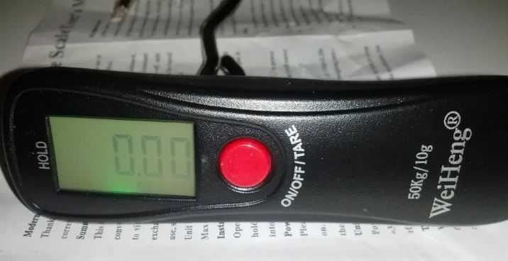 Balança Digital, até 50kg, Pesca, pesagem de bagagem