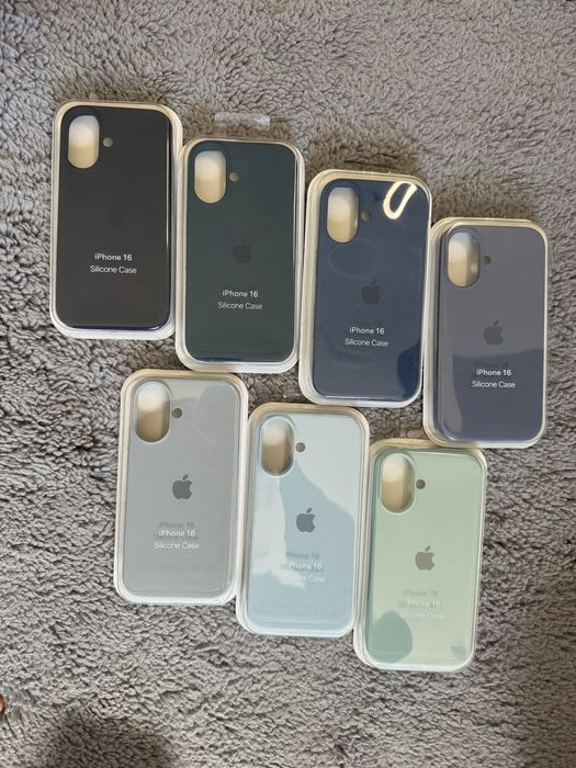 Capas Silicone - iPhone 16