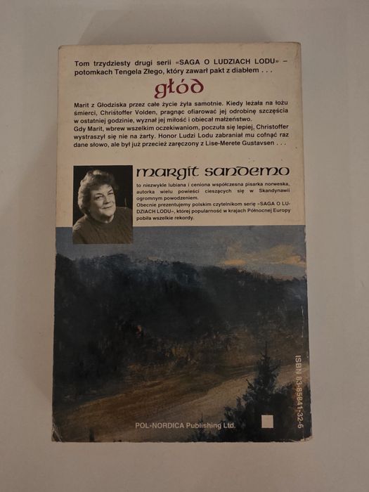 Książka saga o Ludziach Lodu Głód