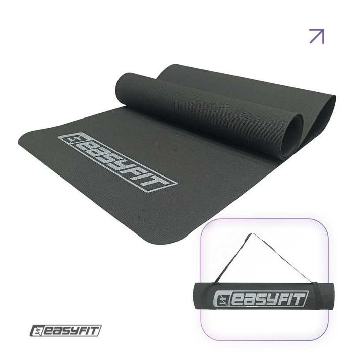 Килимок для фітнесу, килимок для йоги та спорту EasyFit 3 мм (спортивний килимок)