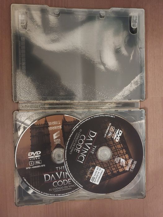 DVD " Codigo DaVinci " Steel Case - Ed. Especial 2 Discos (Como Novo)