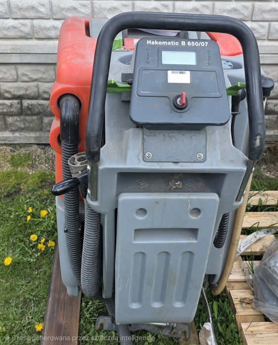 Szorowarka do posadzek Hakomatic B 65000