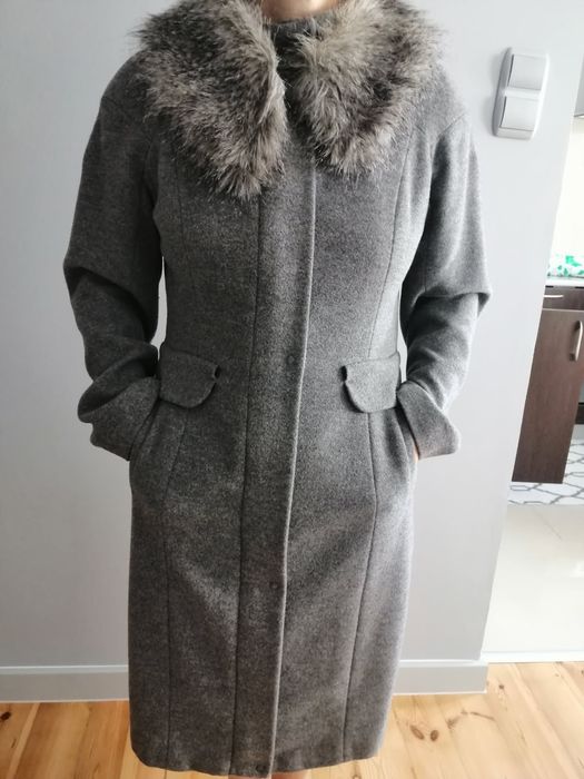 Płaszcz Monnari wełniany