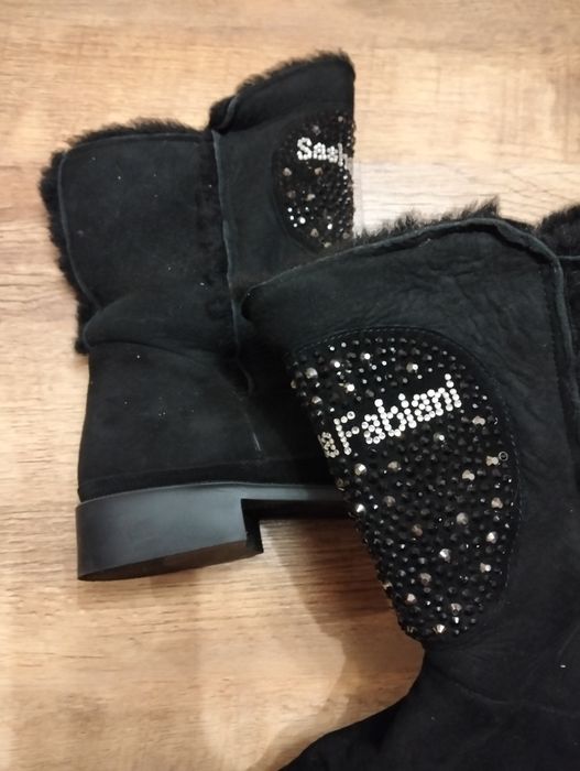 Уггі натуральне хутро та замша