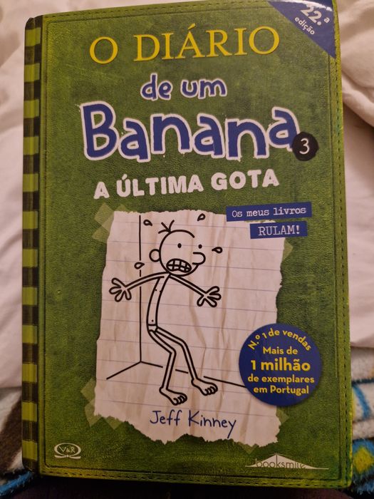 Diário de um Banana volumes 1,2,3 e 5