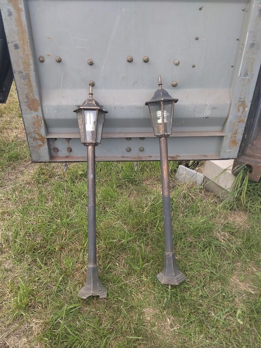 Lampa ogrodowa słupek