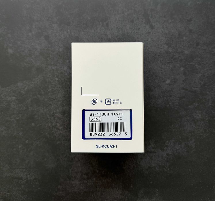 Годинник Casio WS-1700H-1A новий оригінал