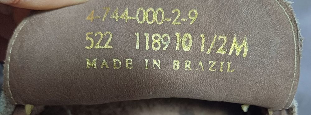 Mokasyny męskie skórzane Saméllo Made in Brazil rozmiar 45