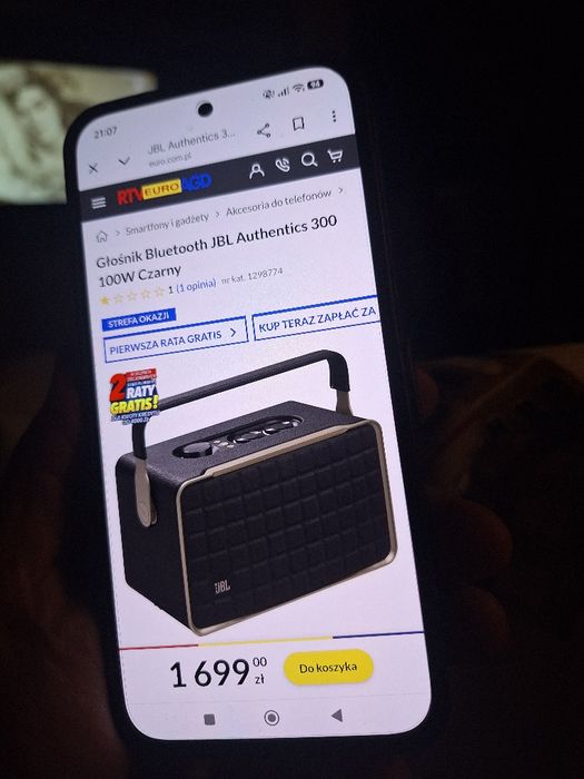 Głośnik Bluetooth JBL Authentics300