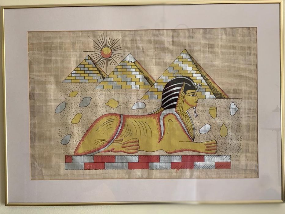 Oryginalne papirusy z Egiptu 4 szt