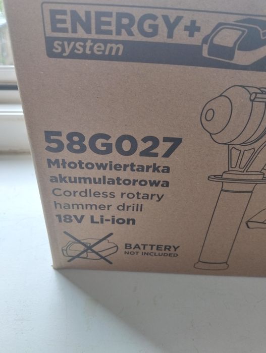 Młotowiertarka akumulatorowa