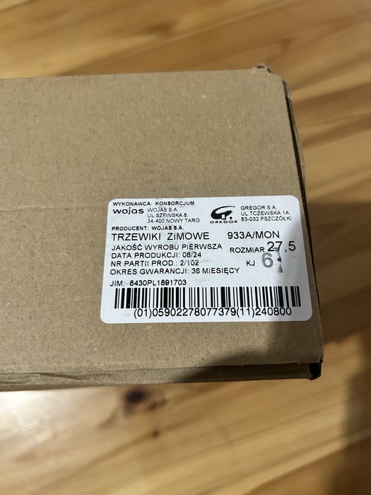 Trzewiki buty zimowe mon