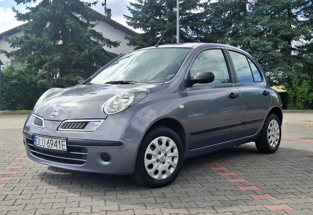 Nissan Micra 1.2 80KM 2008r. | niski przebieg | klimatyzacja | bez korozji