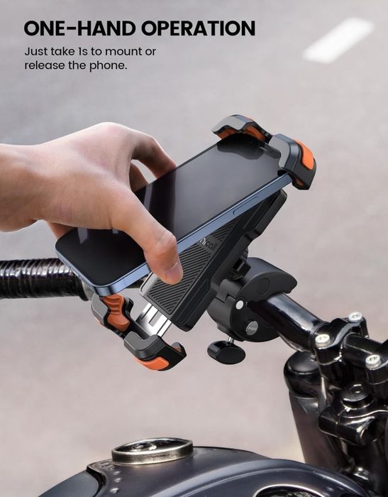 Lamicall Motocyklowy uchwyt na telefon