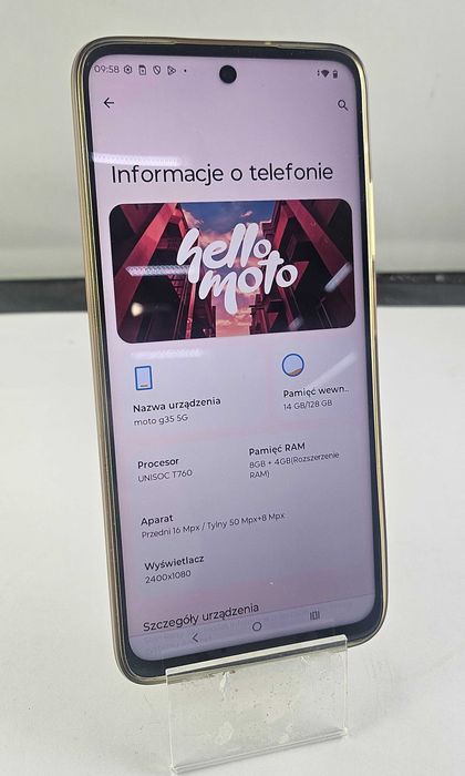 Telefon Motorola Moto G35 128GB + ETUI
