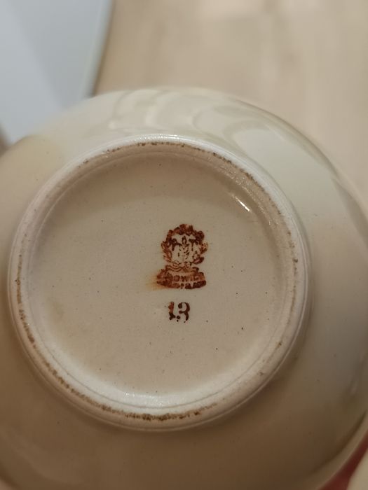 Zastawa stołowa porcelitowa Tułowice PRL