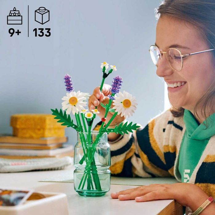 Lego Botanicals Stokrotki 11508 - zestaw kwiatów dla dzieci