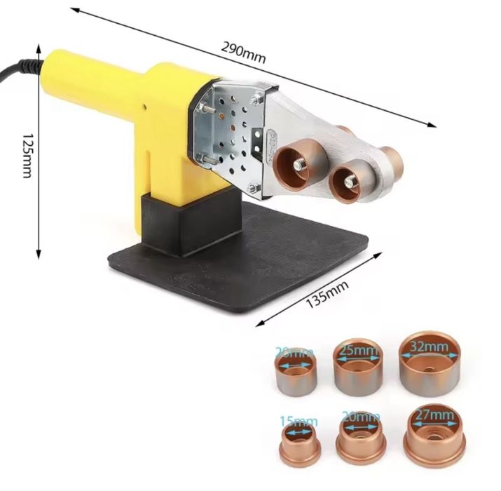 Máquina de Solda de Tubos PPR – Soldador de Fusão a Quente
