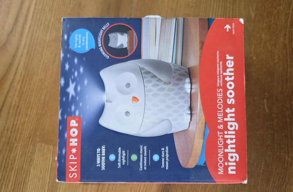 Skip Hop sowa lampka nocna i pozytywka