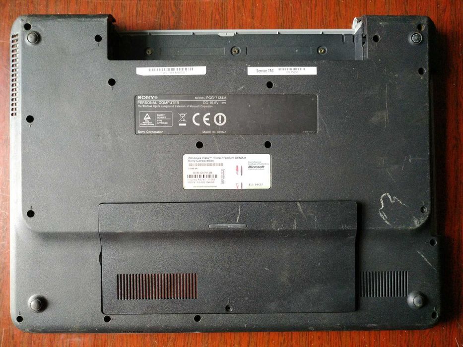 Ноутбук Sony VAIO PCG-7134М с АКБ VGP-BPS9/S.