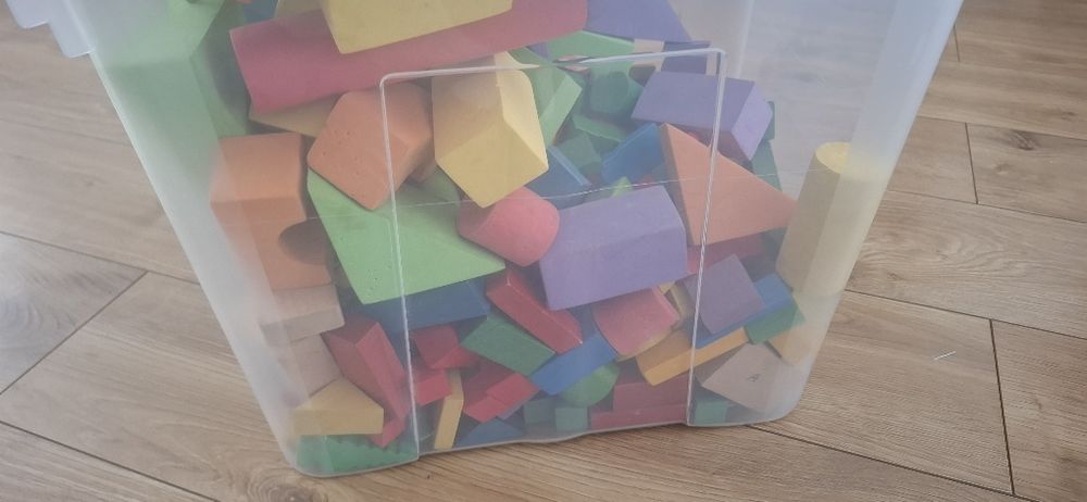 Mega zestaw 300 sztuk klocków