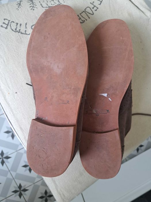 Buty meskie braz zamsz Stacey Adams 43