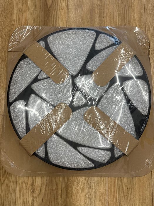 Plafon czarny mozaikowy led z pilotem