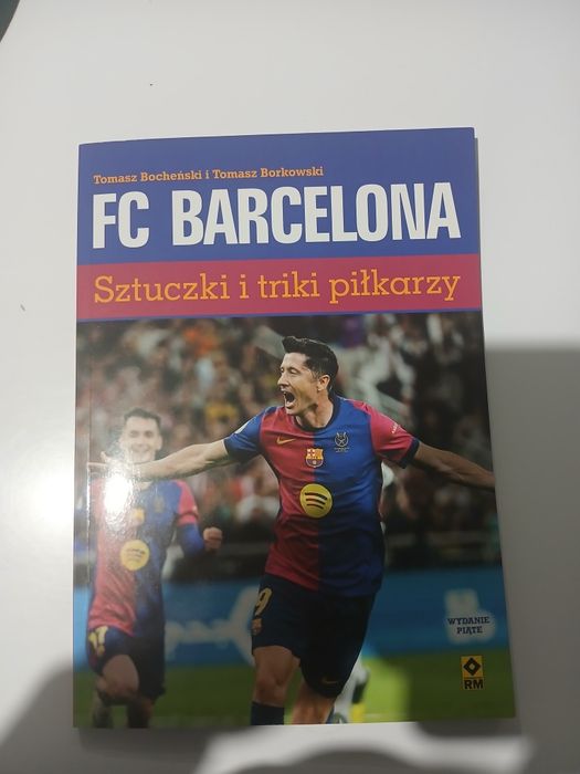 Książka FC Barcwlona sztuczki piłkatzy
