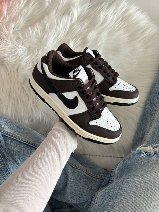 36-45 Nike SB Dunk Low Next Nature Dark Brown Whit