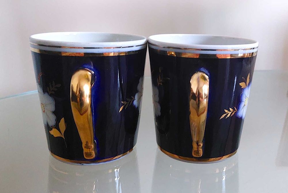 Фарфор кобальт Довбыш СССР