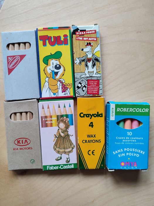 Lápis de cor,de cera e giz