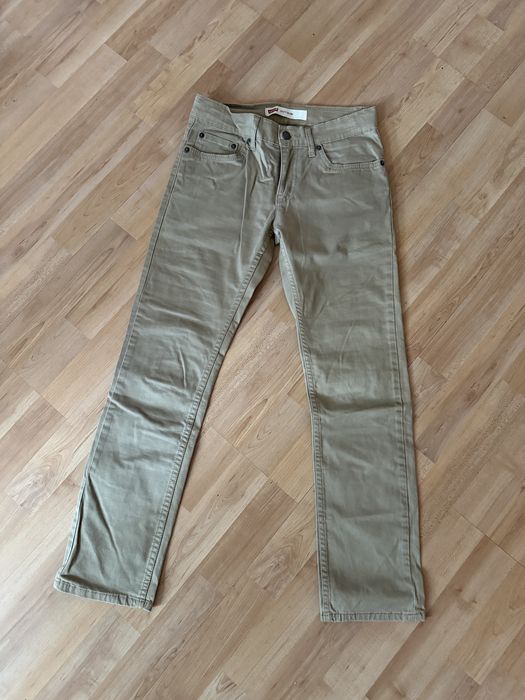 Levis Levi’s klasyczne beżowe spodnie XS